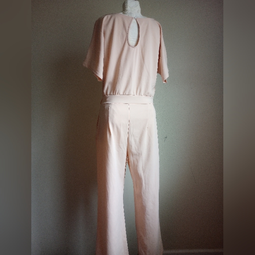 Elegant Pink Jumpsuit